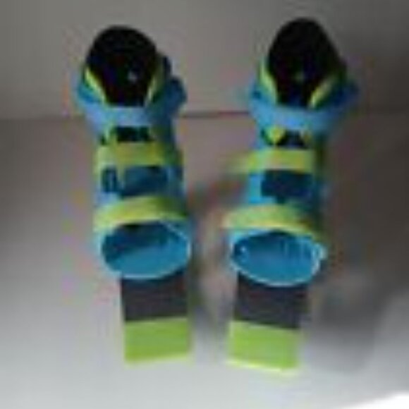 Madd Gear Boosters Bouncing Boots light blue/gre -Age 5+ Kangaroo Jumping Boots - Picture 4 of 6